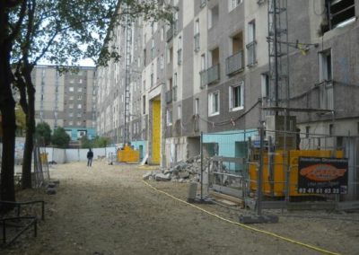 Surveillance chantier de démolition